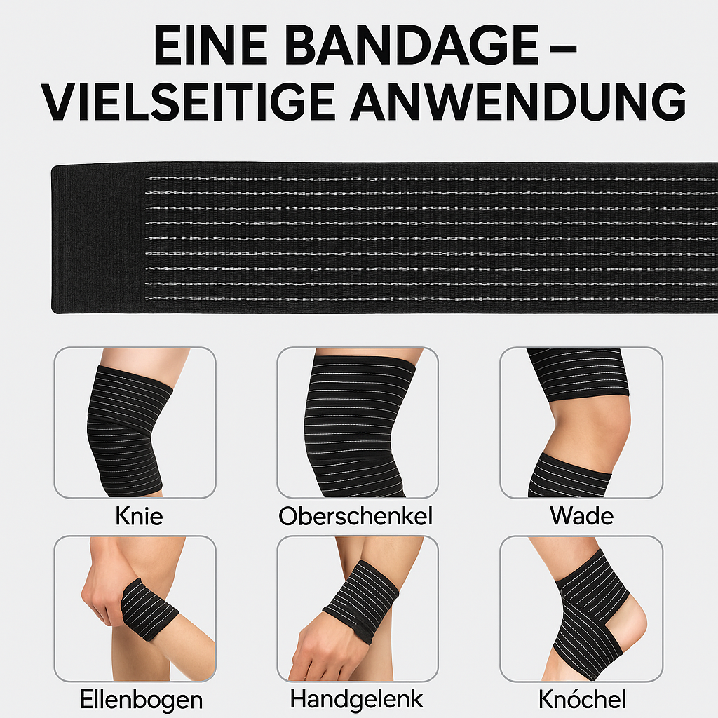 FlexiStrap Pro - die Kompressionsbandage 120cm