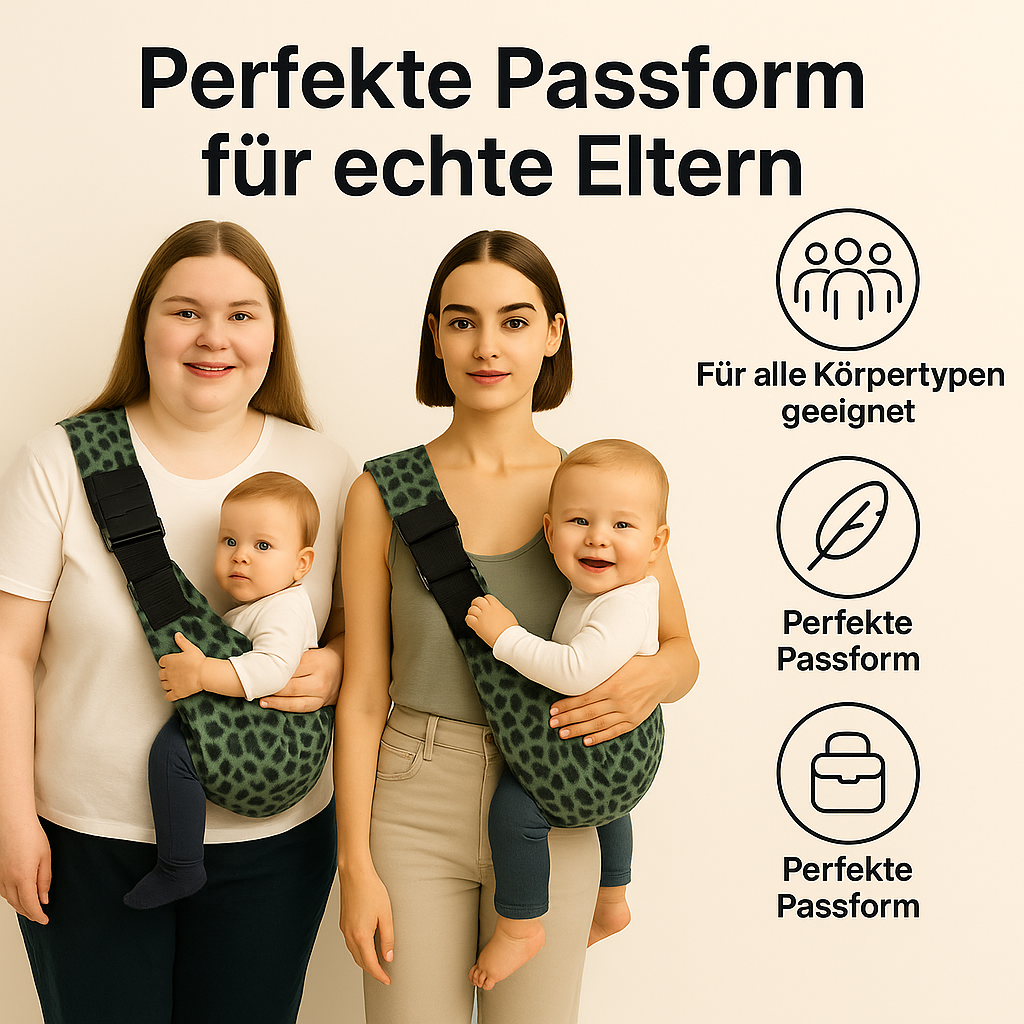 Hug Bag - die ergonomische Kindertrage