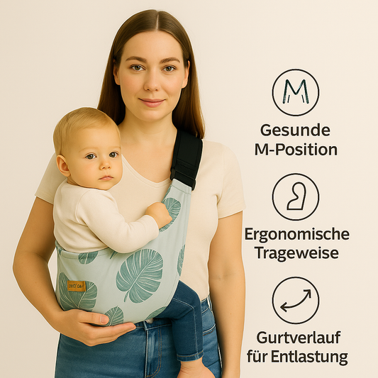Hug Bag - die ergonomische Kindertrage