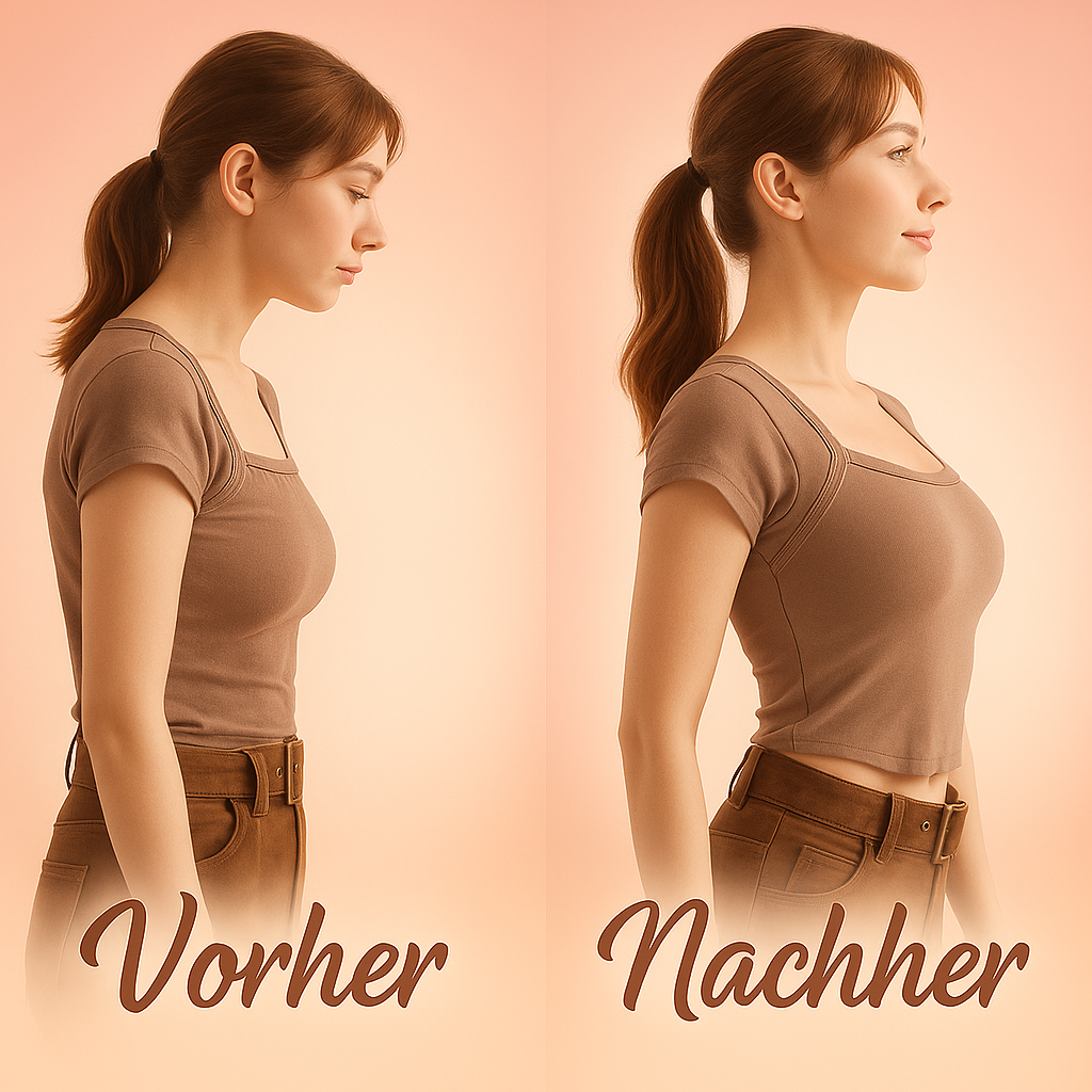 Haltungsform BH - Rückenstütz Effekt